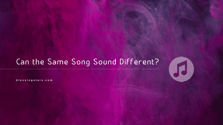 Music sounds different all of a sudden